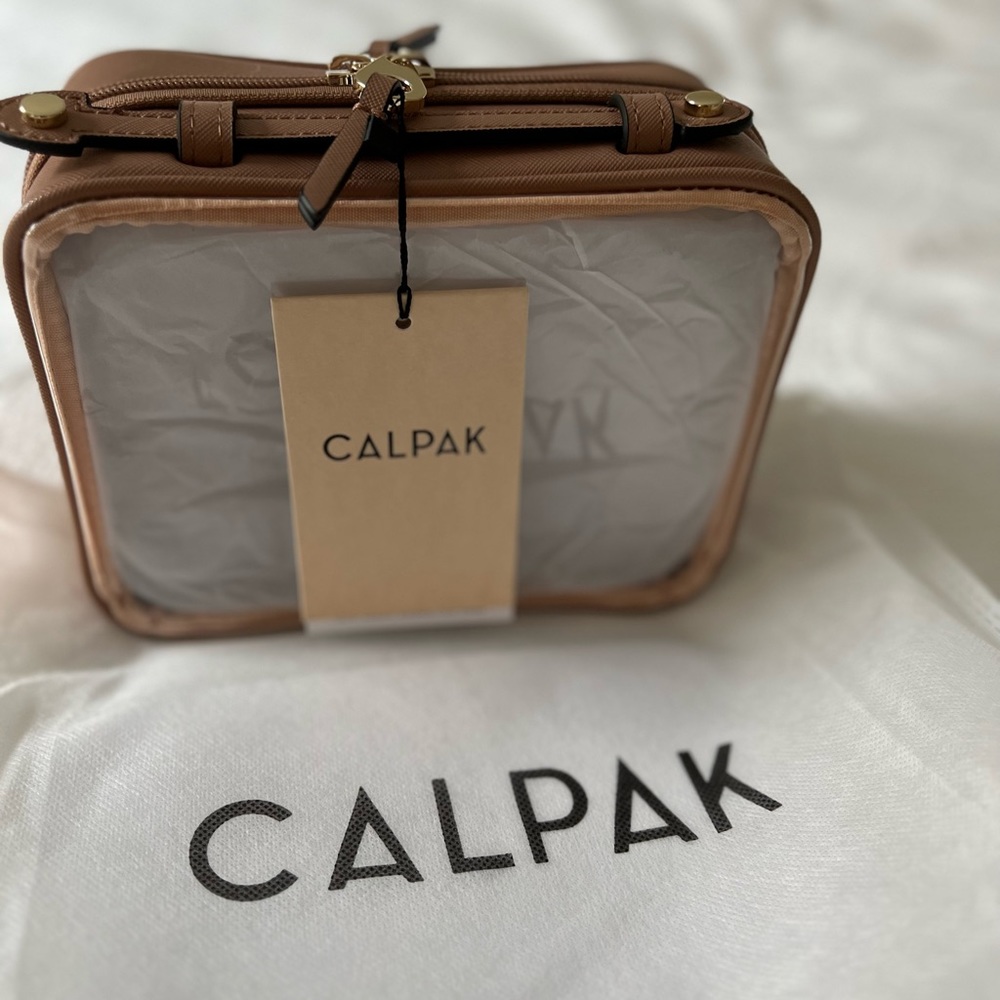 Calpak Small Clear Cosmetics Case